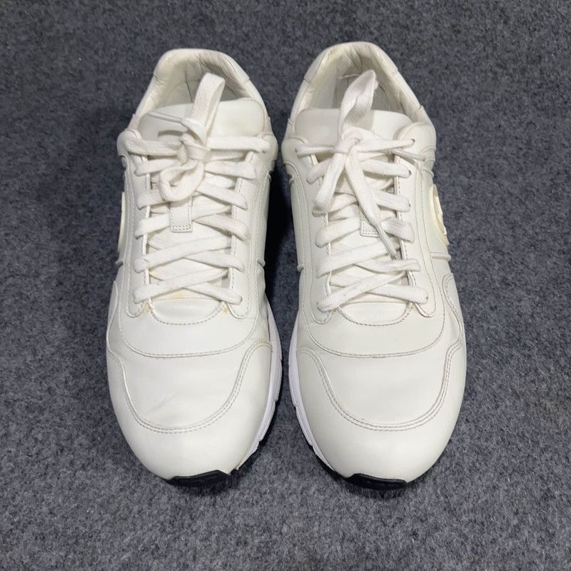 Gucci Gucci Double G Leather Low-Top Sneakers Size US 9.5 / EU 42-43 - 2 Thumbnail