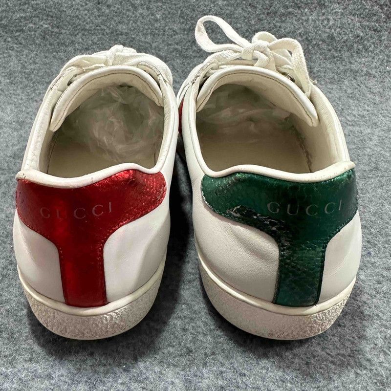 Gucci Gucci Ace Leather Fashion Sneakers for Men Size US 8 / EU 41 - 5 Thumbnail