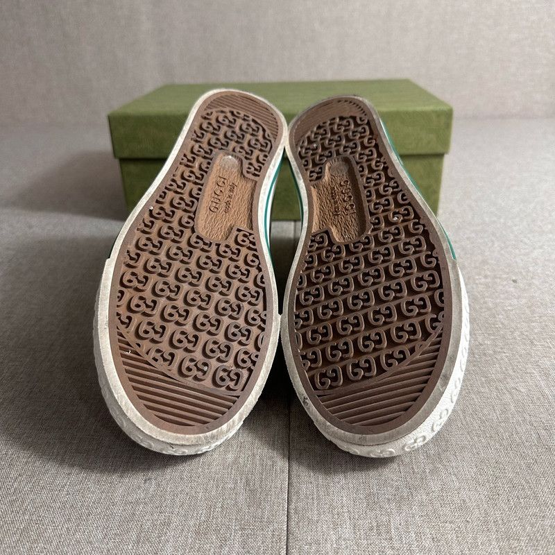 Gucci Gucci Tennis 1977 High-Top Sneakers in Beige Size US 7.5 / EU 40-41 - 5 Thumbnail
