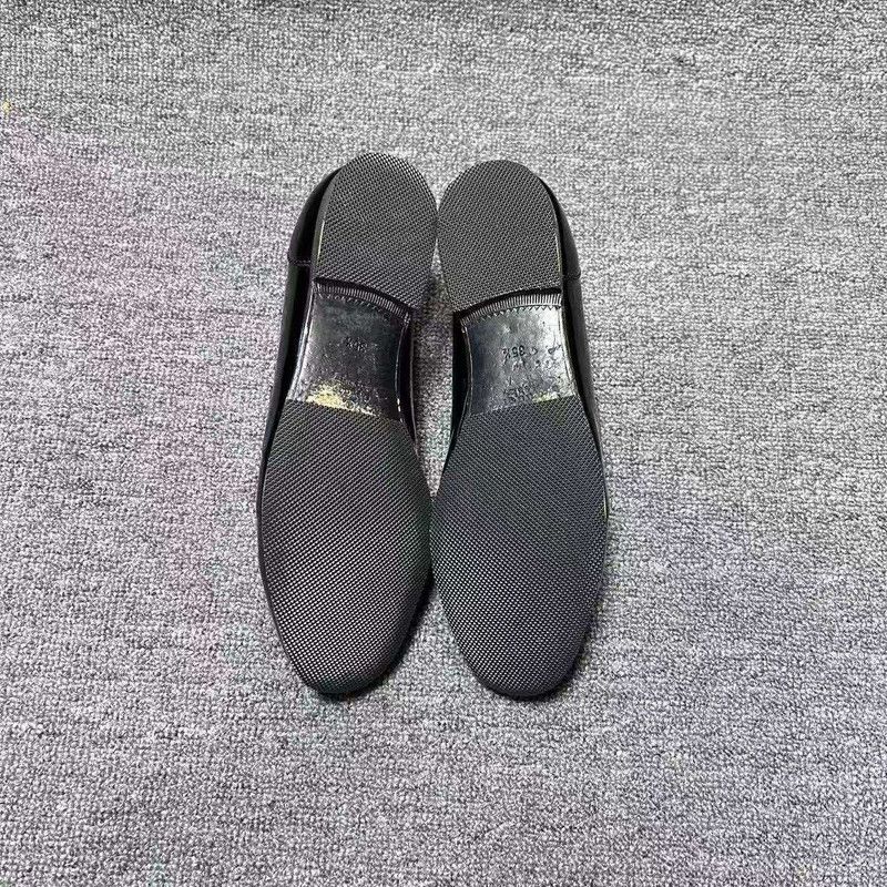 Gucci Gucci Black Patent Leather Loafers for Men and Women Size US 5.5 / EU 38 - 4 Thumbnail