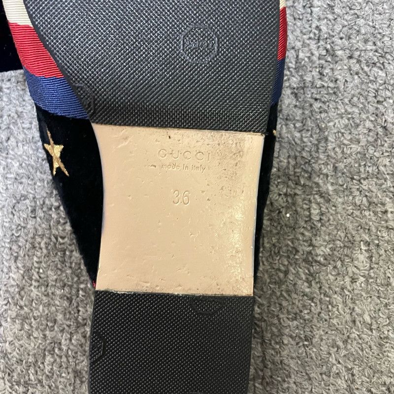 Gucci Gucci Embroidered Velvet Slippers with Bee Size US 6.5 / EU 39-40 - 5 Thumbnail