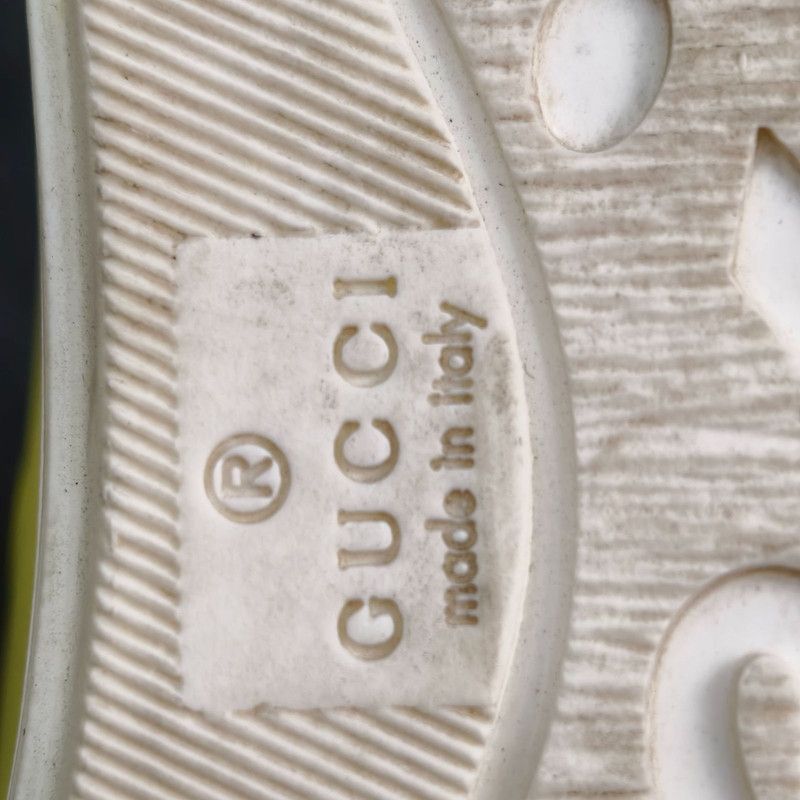 Gucci Gucci High Top Studded Sneakers in Yellow Size US 6.5 / EU 39-40 - 16 Thumbnail