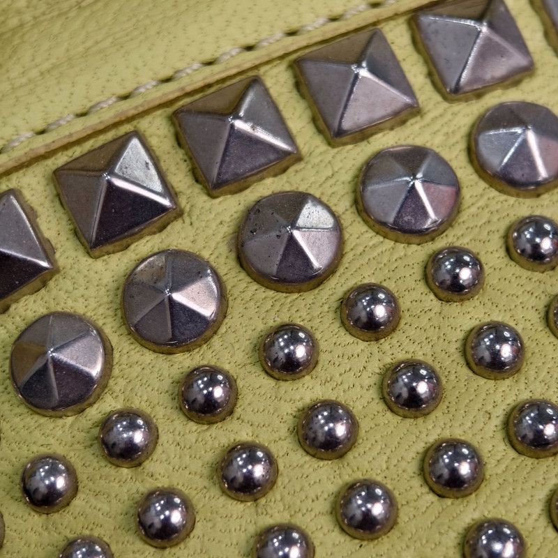 Gucci Gucci High Top Studded Sneakers in Yellow Size US 6.5 / EU 39-40 - 15 Thumbnail