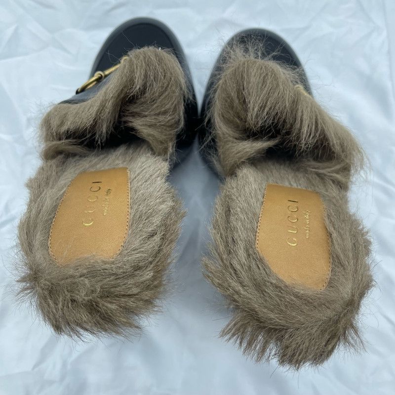 Gucci Gucci Black High Heel Mules with Horsebit Size US 7.5 / EU 40-41 - 6 Thumbnail