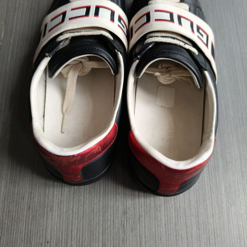 Gucci Gucci Ace Leather Stripe Low Sneakers for Men Size US 8.5 / EU 41-42 - 10 Thumbnail