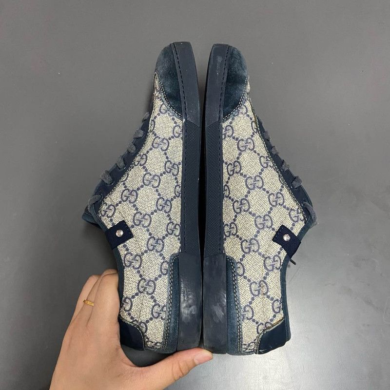 Gucci Gucci GG Suede Lace-Up Casual Sneakers Size US 9.5 / EU 42-43 - 7 Thumbnail