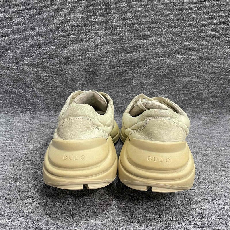 Gucci Gucci Rhyton Logo Low-top Dad Sneakers in Ivory Size US 11 / EU 44 - 3 Thumbnail