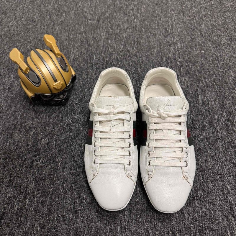 Gucci Gucci Classic Striped Casual Sneakers for Men and Women Size US 8.5 / EU 41-42 - 2 Thumbnail
