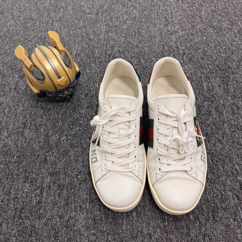 Gucci Gucci Ace Band Vintage Low-top Sneakers Size US 8.5 / EU 41-42 - 2 Thumbnail