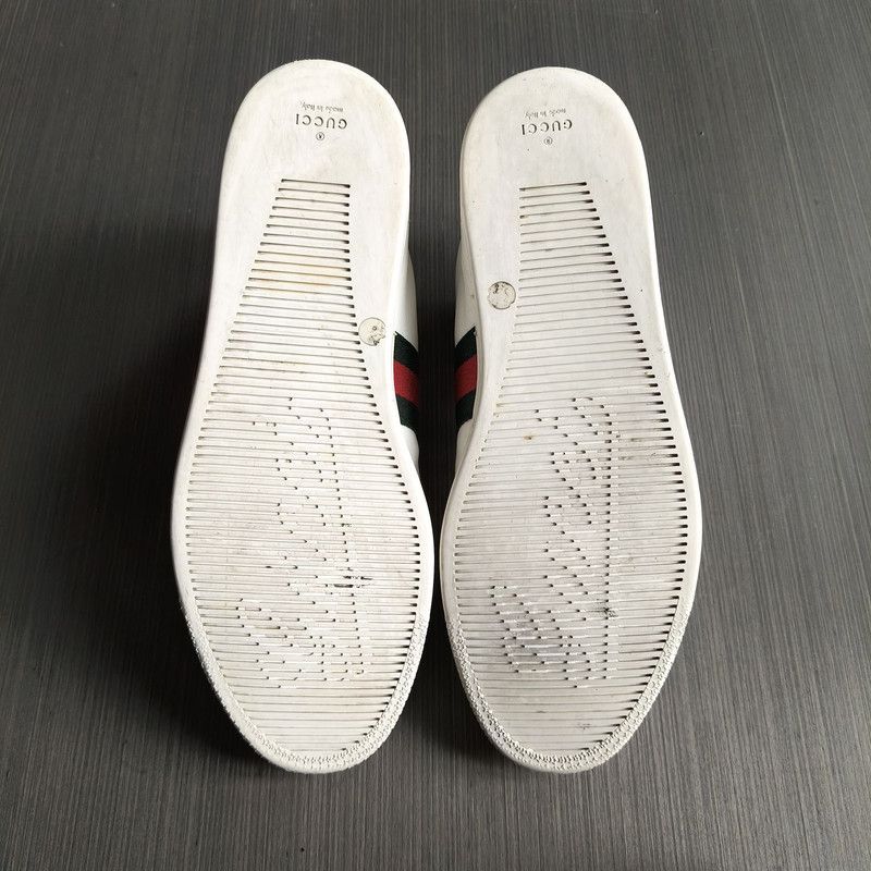 Gucci Gucci White Minimalist High-Top Sneakers Size US 10.5 / EU 43-44 - 4 Thumbnail