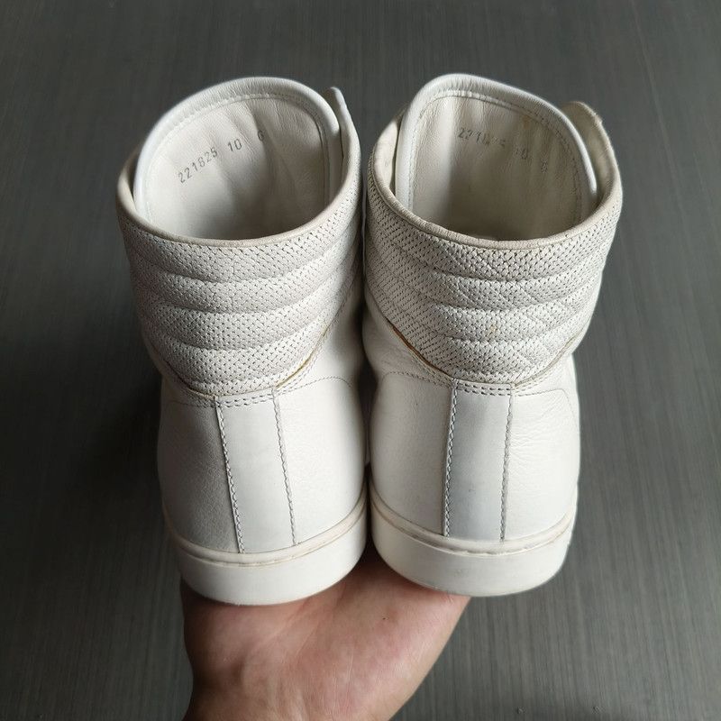 Gucci Gucci White Minimalist High-Top Sneakers Size US 10.5 / EU 43-44 - 3 Thumbnail