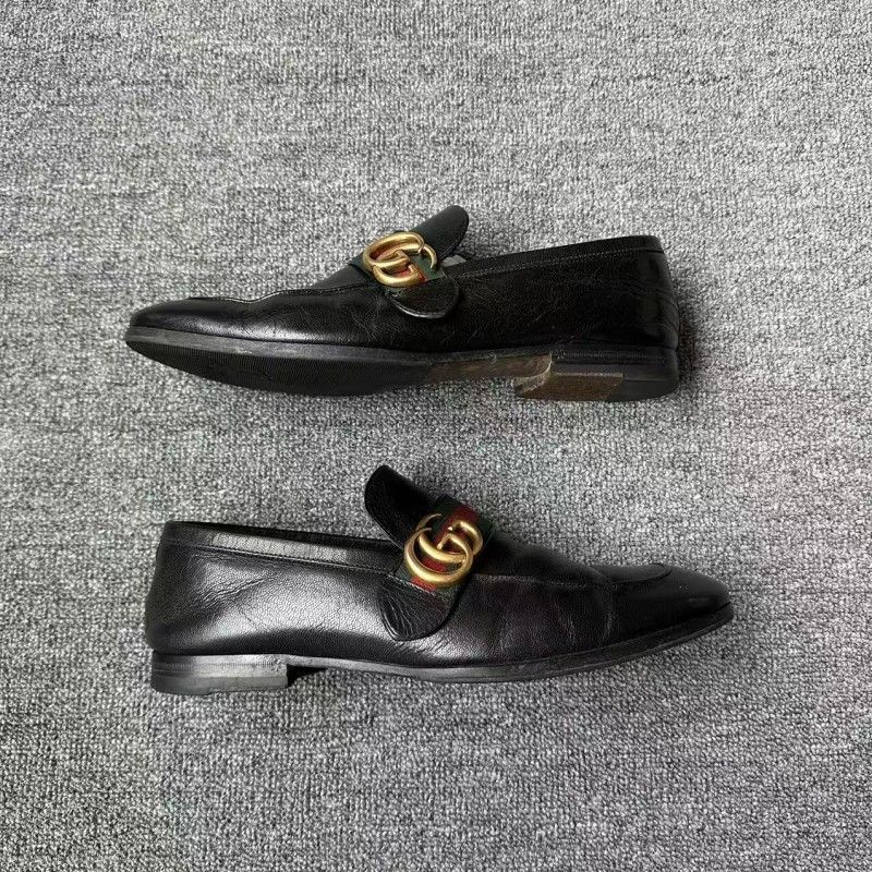 Gucci Gucci Double G Stripe Casual Loafers for Men Size US 8.5 / EU 41-42 - 8 Thumbnail
