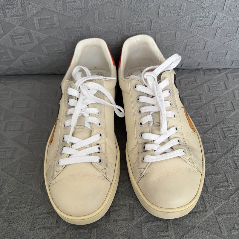 Gucci Gucci Mickey Mouse ACE Sneakers for Men Size US 7.5 / EU 40-41 - 2 Thumbnail