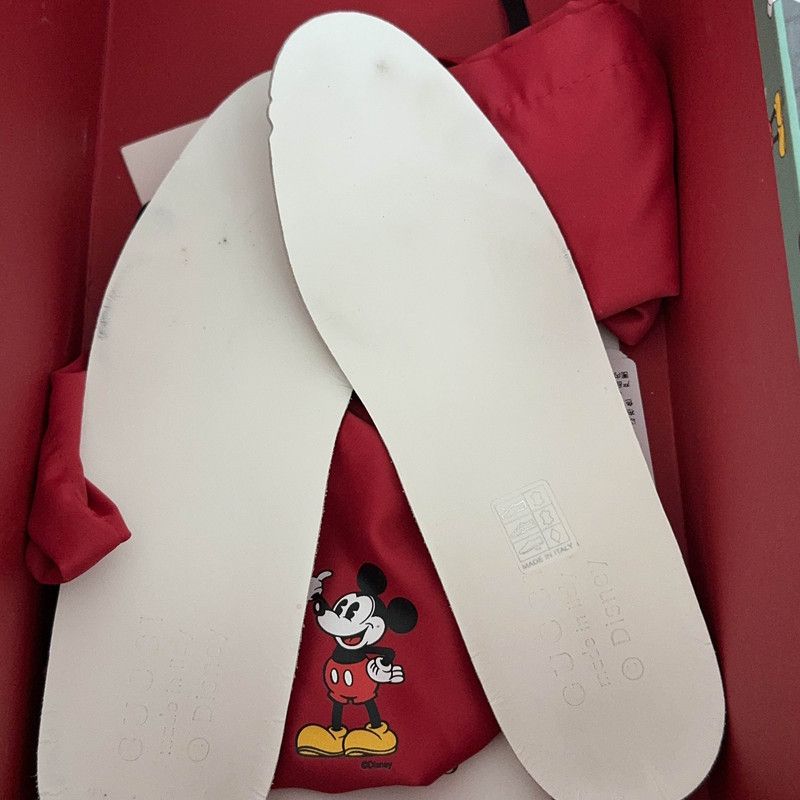 Gucci Gucci Mickey Mouse ACE Sneakers for Men Size US 7.5 / EU 40-41 - 9 Thumbnail