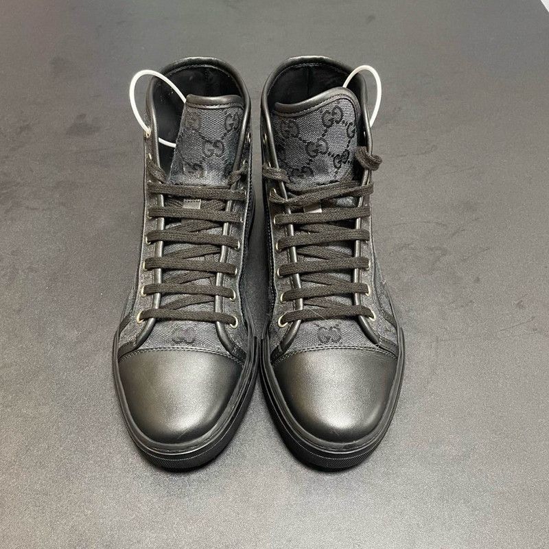 Gucci Gucci Vintage GG Canvas High-Top Sneakers Size US 7.5 / EU 40-41 - 2 Thumbnail