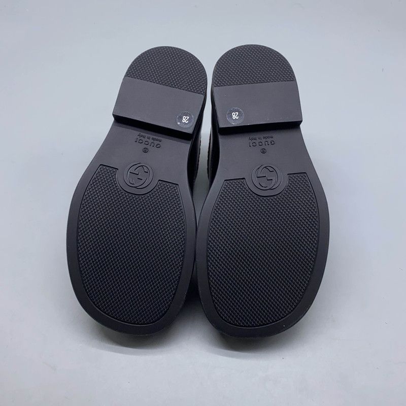 Gucci Gucci Perforated Logo Black Children's Casual Shoes Size US 11 / EU 44 - 4 Thumbnail