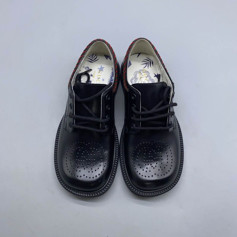 Gucci Gucci Perforated Logo Black Children's Casual Shoes Size US 11 / EU 44 - 7 Thumbnail