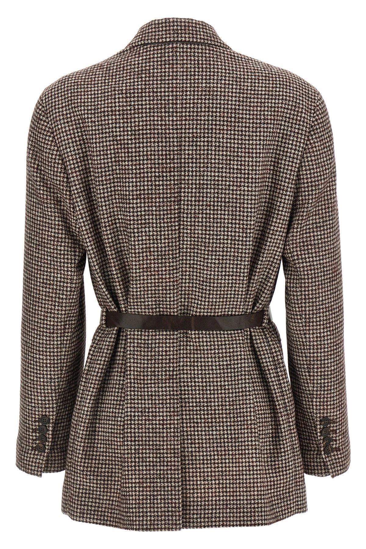 Houndstooth blazer