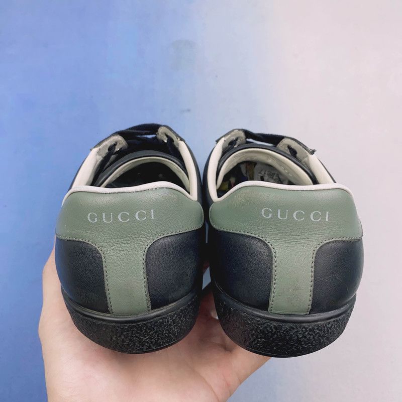 Gucci Gucci Ace Double G Fashion Sneakers for Men Size US 9.5 / EU 42-43 - 3 Thumbnail