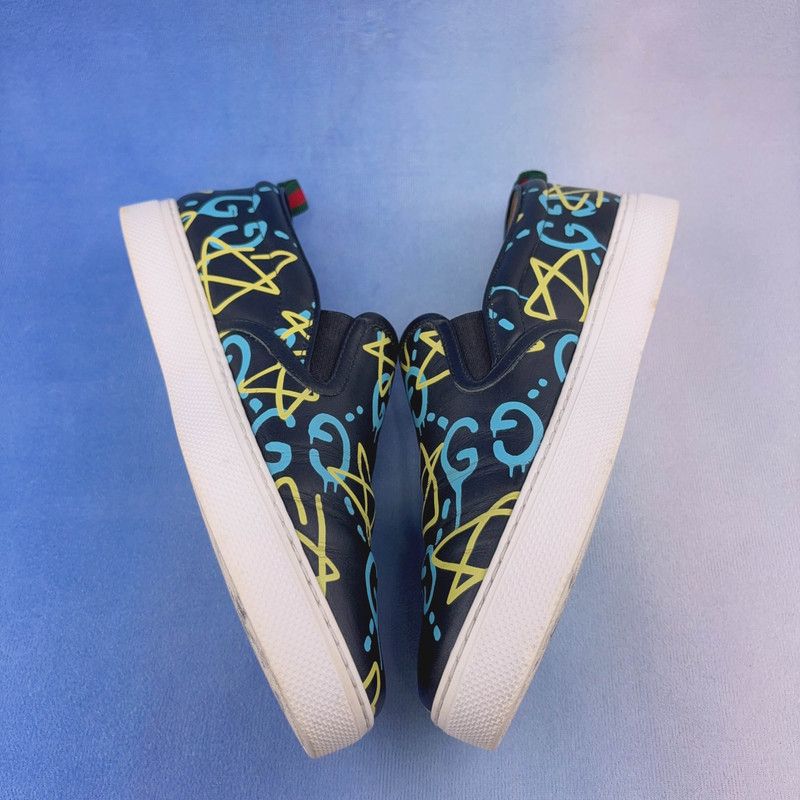 Gucci Gucci Leather Fashion Slip-On Low-Top Sneakers Size US 8.5 / EU 41-42 - 7 Thumbnail