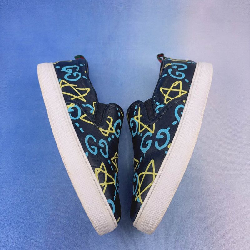 Gucci Gucci Leather Fashion Slip-On Low-Top Sneakers Size US 8.5 / EU 41-42 - 6 Thumbnail