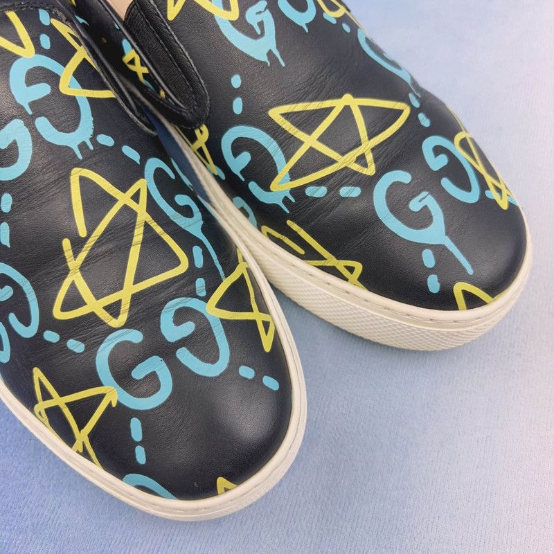 Gucci Gucci Leather Fashion Slip-On Low-Top Sneakers Size US 8.5 / EU 41-42 - 8 Thumbnail