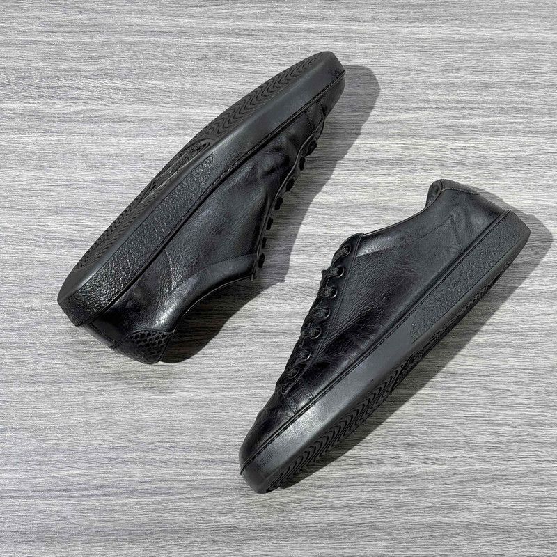 Gucci Gucci Low-top Fashion Sneakers in Black Blue Size US 8 / EU 41 - 7 Thumbnail