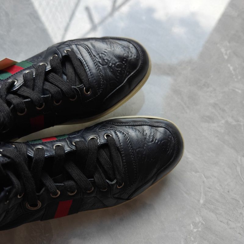 Gucci Gucci Colorblock High-Top Sneakers for Men Size US 9 / EU 42 - 8 Thumbnail