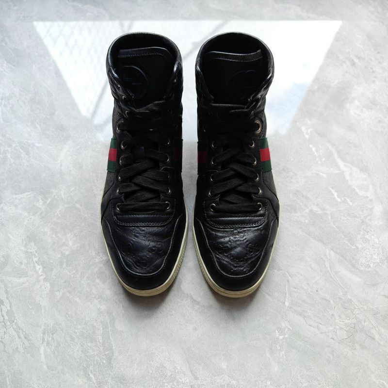Gucci Gucci Colorblock High-Top Sneakers for Men Size US 9 / EU 42 - 2 Thumbnail