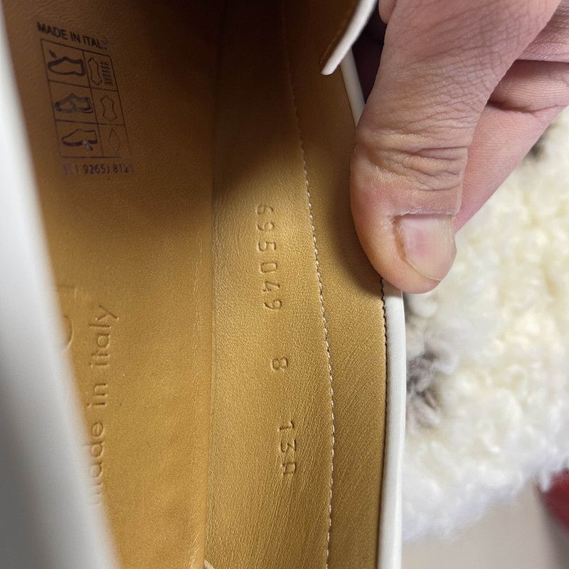 Gucci Gucci Horsebit White Loafers for Men Size US 8.5 / EU 41-42 - 5 Thumbnail