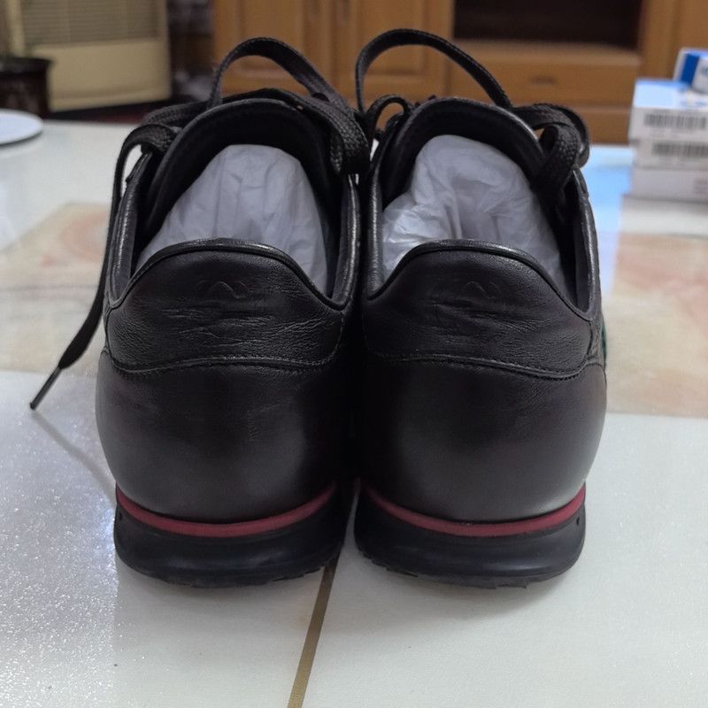Gucci Gucci Leather Low-Top Casual Shoes for Men Size US 8.5 / EU 41-42 - 3 Thumbnail