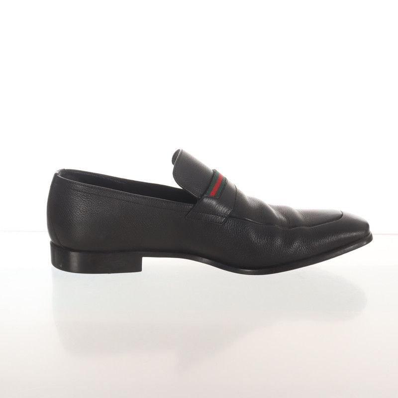 Gucci Gucci Black Leather Casual Shoes for Men Size US 8.5 / EU 41-42 - 5 Thumbnail