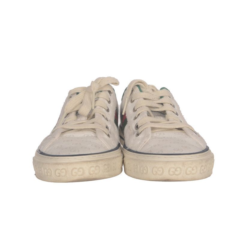 Gucci Gucci 1977 Retro Low-Top Tennis Sneakers Size US 7.5 / EU 40-41 - 2 Thumbnail