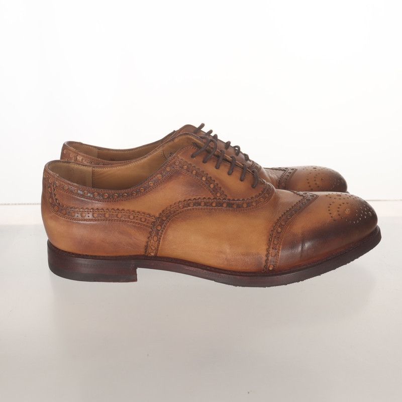 Gucci Gucci Brown Lace-Up Breathable Casual Shoes Size US 9.5 / EU 42-43 - 3 Thumbnail