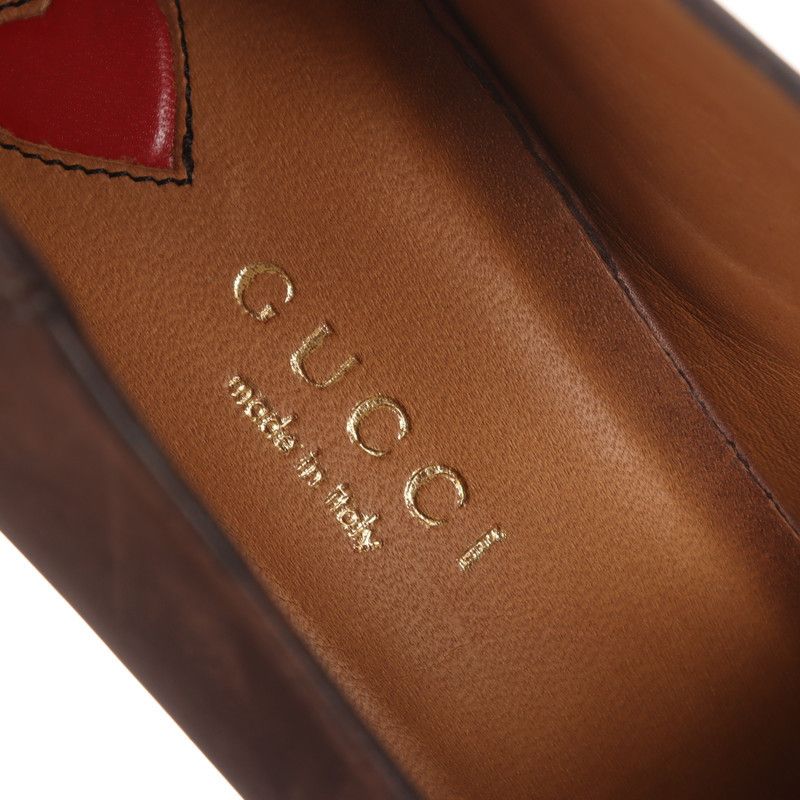 Gucci Gucci Brown Leather High Heels Size US 7.5 / EU 40-41 - 10 Thumbnail
