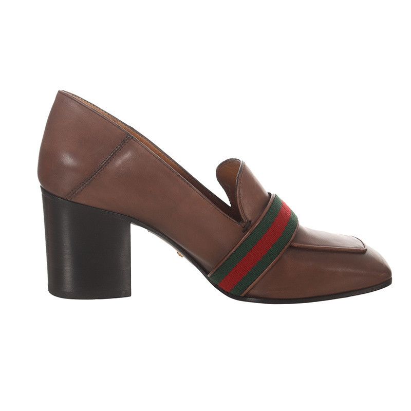 Gucci Gucci Brown Leather High Heels Size US 7.5 / EU 40-41 - 5 Thumbnail