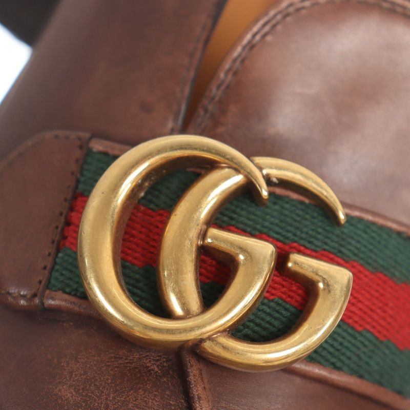 Gucci Gucci Brown Leather High Heels Size US 7.5 / EU 40-41 - 8 Thumbnail