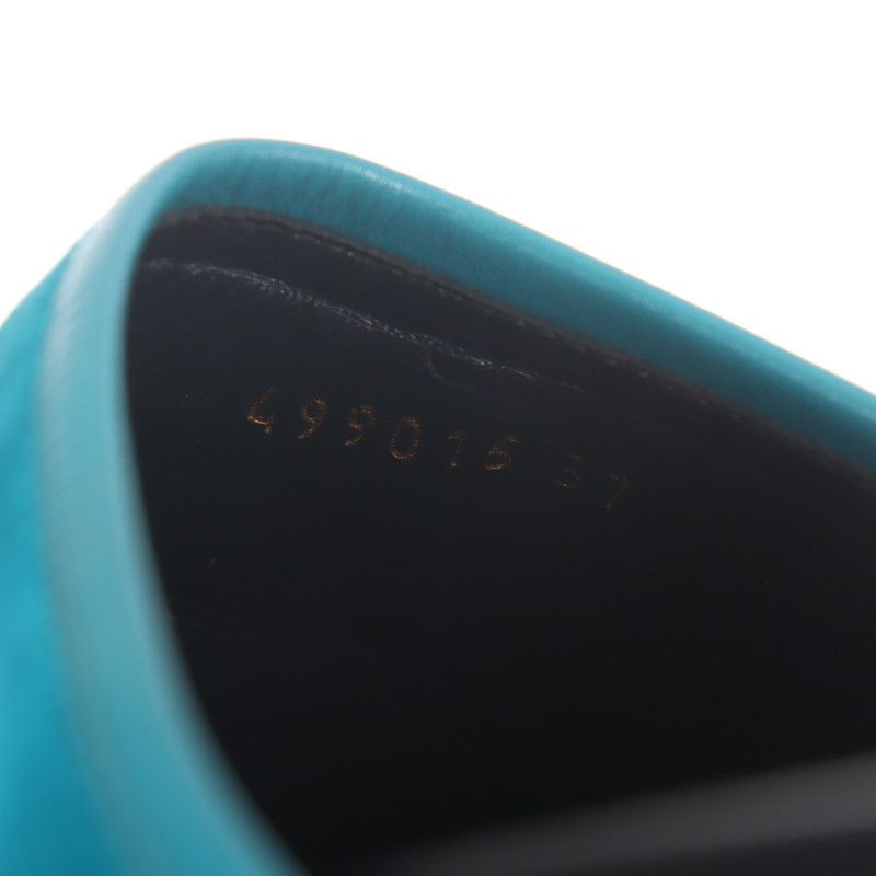 Gucci Gucci Suede Casual Slides in Lake Blue Size US 6.5 / EU 39-40 - 5 Thumbnail