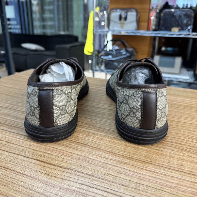 Gucci Gucci Stylish Casual Brown Sneakers Size US 10.5 / EU 43-44 - 3 Thumbnail