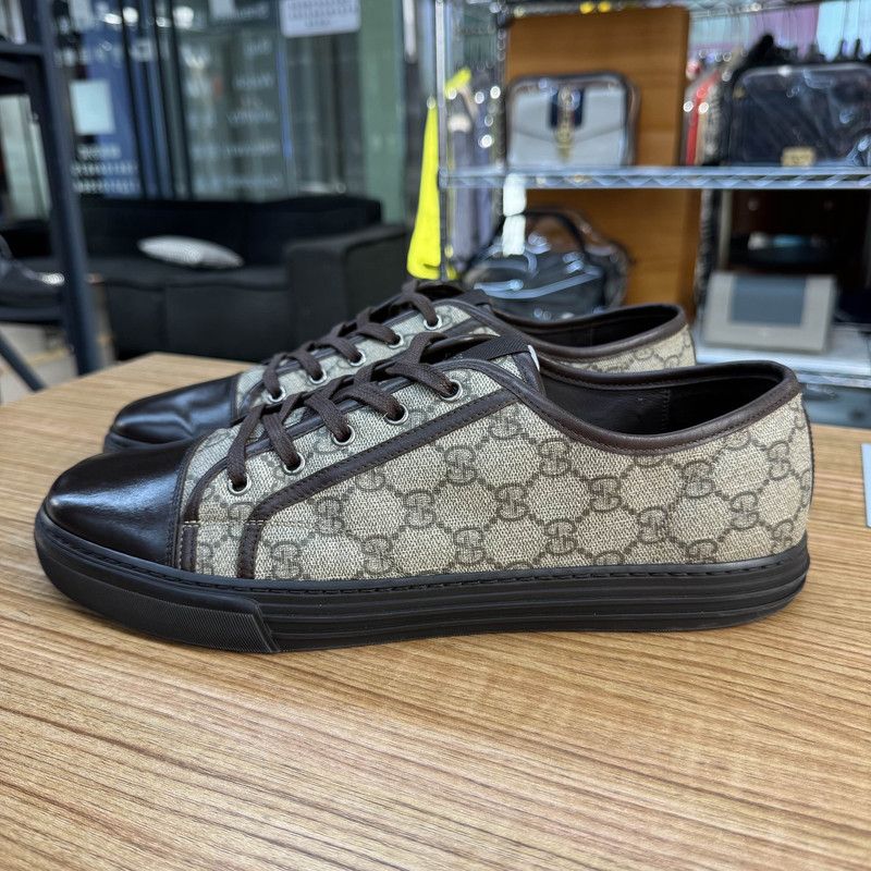 Gucci Gucci Stylish Casual Brown Sneakers Size US 10.5 / EU 43-44 - 8 Thumbnail
