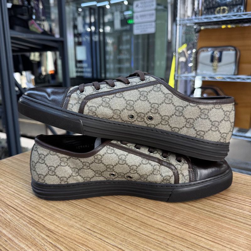 Gucci Gucci Stylish Casual Brown Sneakers Size US 10.5 / EU 43-44 - 9 Thumbnail