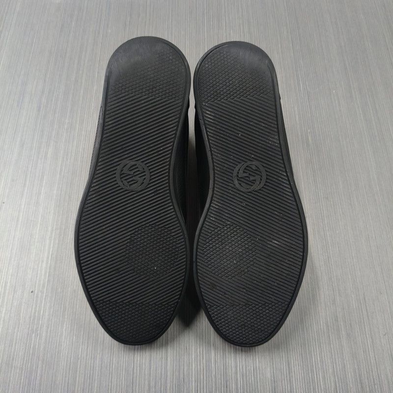 Gucci Gucci Black High-Top Sneakers Size US 8 / EU 41 - 4 Thumbnail