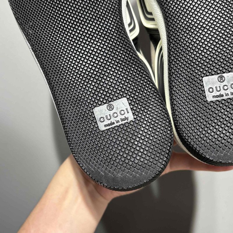 Gucci Gucci Leather Low-Top Casual Sneakers Size US 5.5 / EU 38 - 8 Thumbnail
