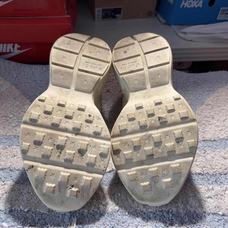 Gucci Gucci Rhyton Low-Top Double G Logo Sneakers Size US 8 / EU 41 - 4 Thumbnail