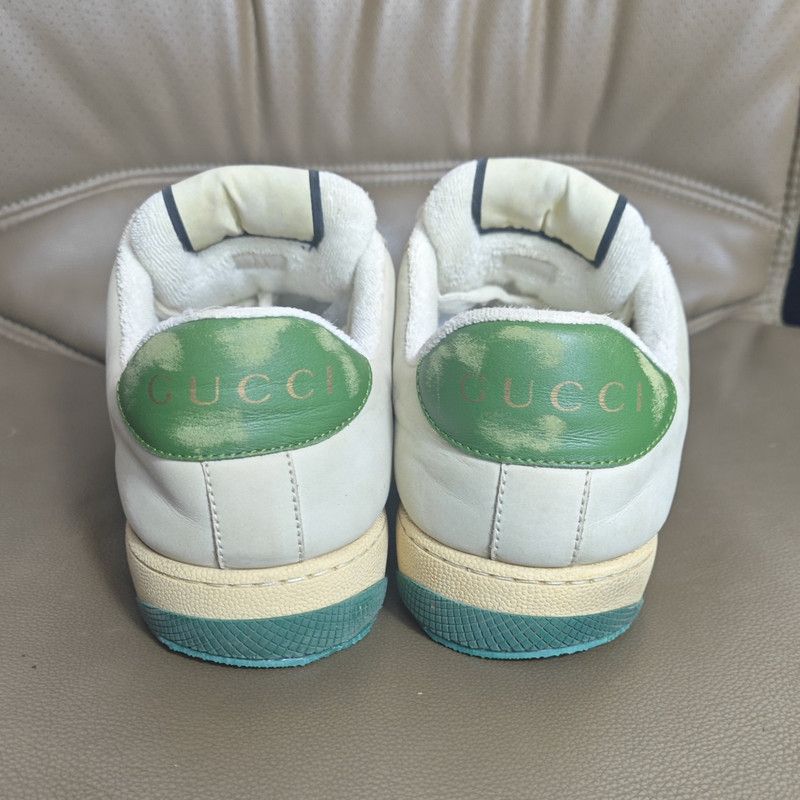 Gucci Gucci Screener Vintage Leather Sneakers for Men Size US 8 / EU 41 - 3 Thumbnail