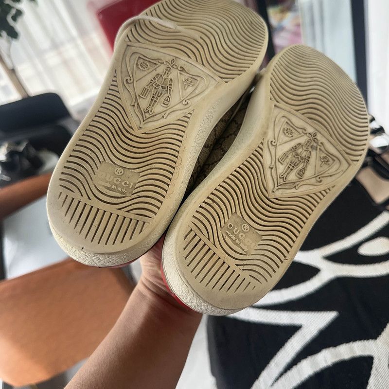 Gucci Gucci Ace Tiger Leather High-Top Sneakers Size US 7.5 / EU 40-41 - 7 Thumbnail