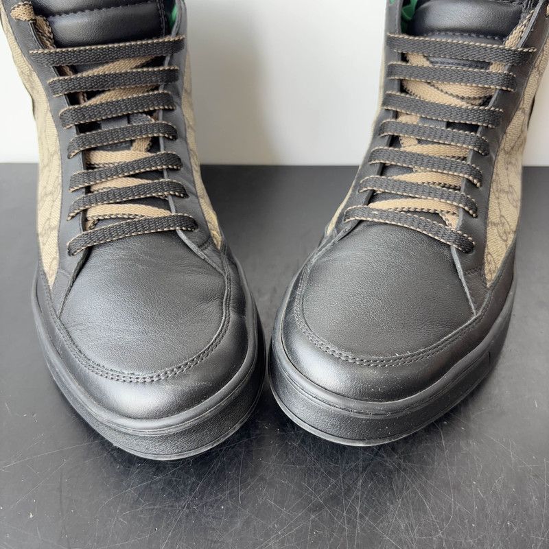 Gucci Gucci High Top Fashion Sneakers for Men Size US 8 / EU 41 - 8 Thumbnail