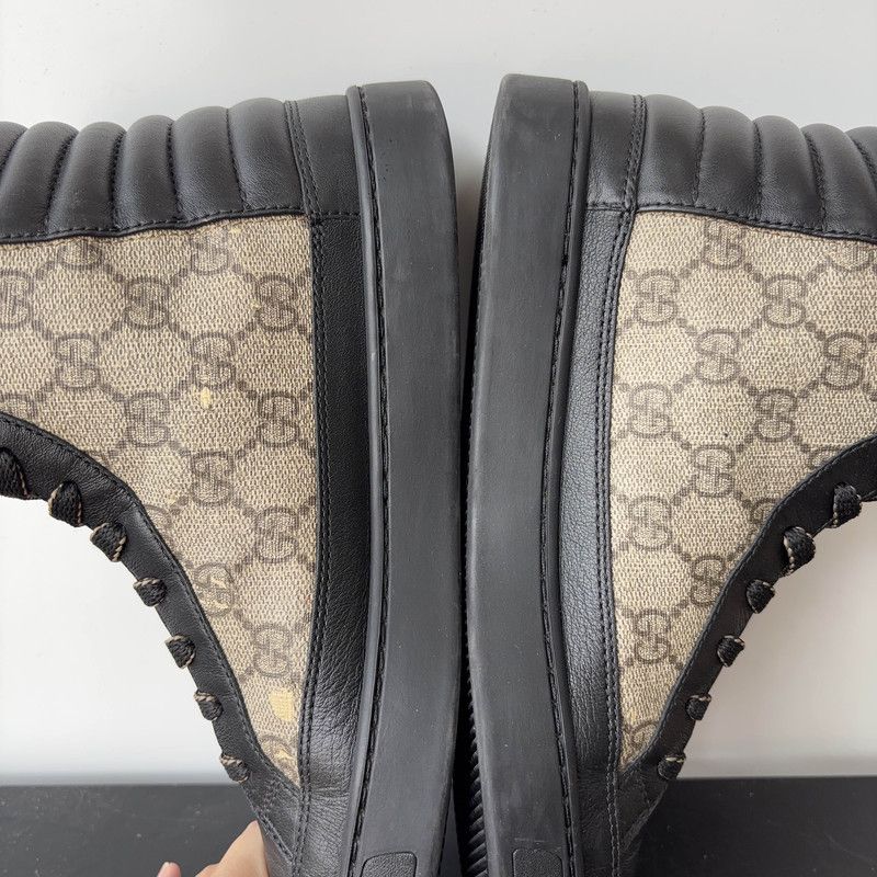 Gucci Gucci High Top Fashion Sneakers for Men Size US 8 / EU 41 - 7 Thumbnail