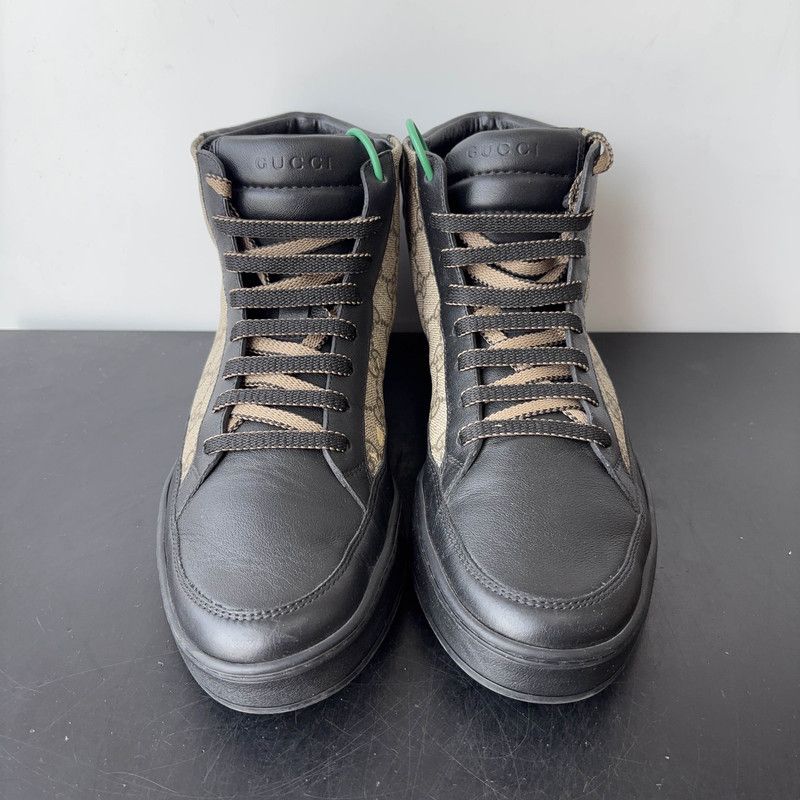 Gucci Gucci High Top Fashion Sneakers for Men Size US 8 / EU 41 - 2 Thumbnail