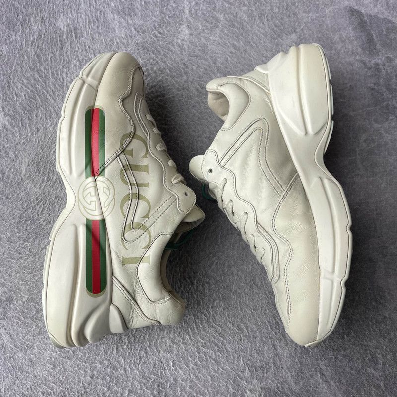 Gucci Gucci Rhyton Logo Low-Top Dad Sneakers Size US 8 / EU 41 - 6 Thumbnail